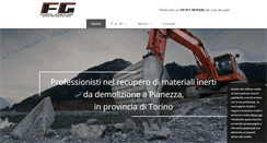 Desktop Screenshot of fassinosrl.com